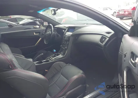 2015 Hyundai Genesis 3.8 R-Spec из США, поврежденный, VIN KMHHU6KJ7FU126210